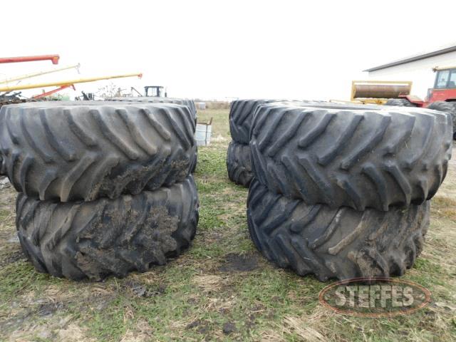 (8) 30.5-32 tires,